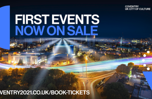 First tickets for Coventry UK City of Culture 2021 events go on sale