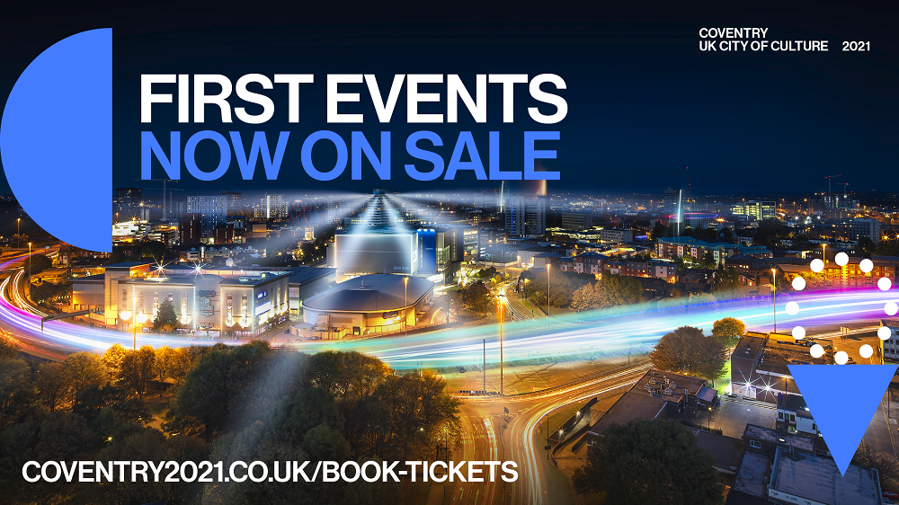 First tickets for Coventry UK City of Culture 2021 events go on sale